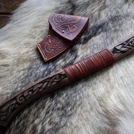 Handcrafted Forged Viking Axe